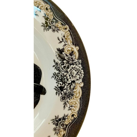 NEW Royal Stafford Party King Skulls Gothic Ceramic Serving, Salad Plate-ENGLAND - Picture 3 of 12